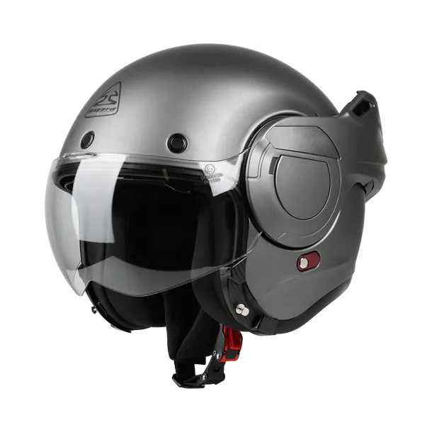 Bayard Casco Modular XP-77 S Phoenix Gris oscuro