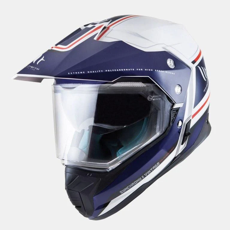 MT SYNCHRONY DUO SPORT SV VINTAGE CASCO DE MOTO A0 BRILLO