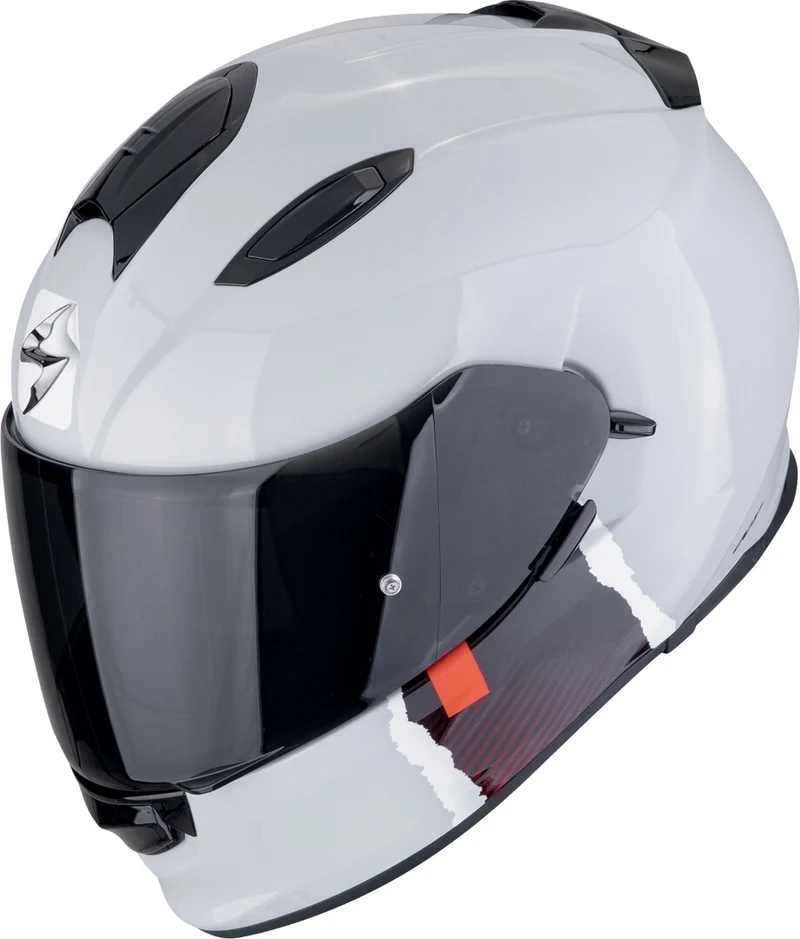 SCORPION CASCOS INTEGRALES EXO 491 CODE GRIS ROJO
