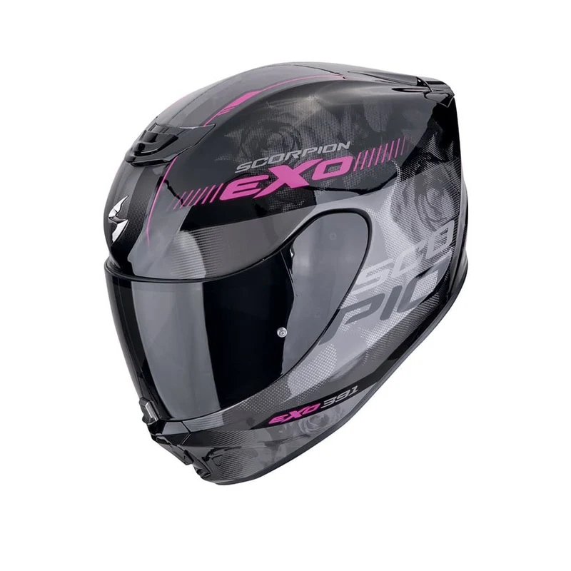 SCORPION CASCOS INTEGRALES EXO-391 AVA NEGRO ROSA