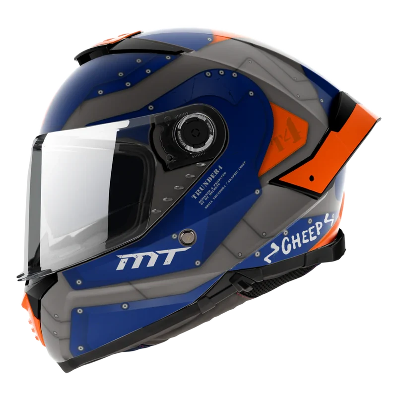 MT THUNDER 4 SV CHEEP INTEGRAL TURISMO CASCO DE MOTO A7 MATE