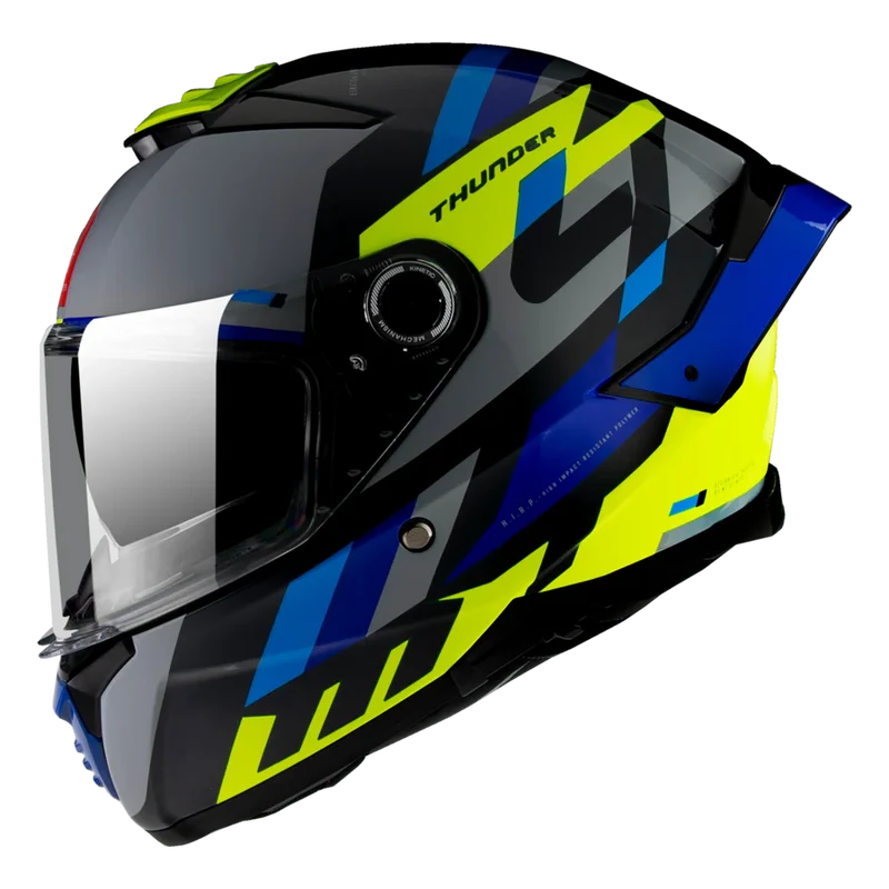 MT THUNDER 4 SV ERGO DEPORTIVO TURISMO INTEGRAL CASCO DE MOTO E17 BRILLO