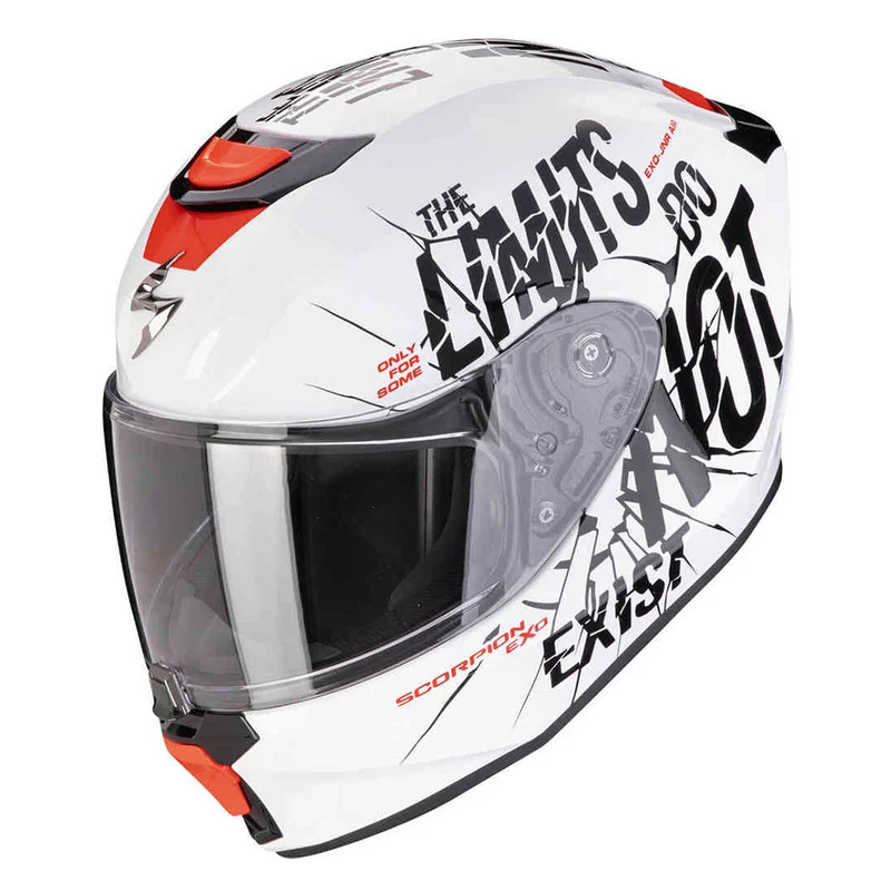 SCORPION - EXO-JNR BOUM INTEGRAL CASCO Blanco-Negro