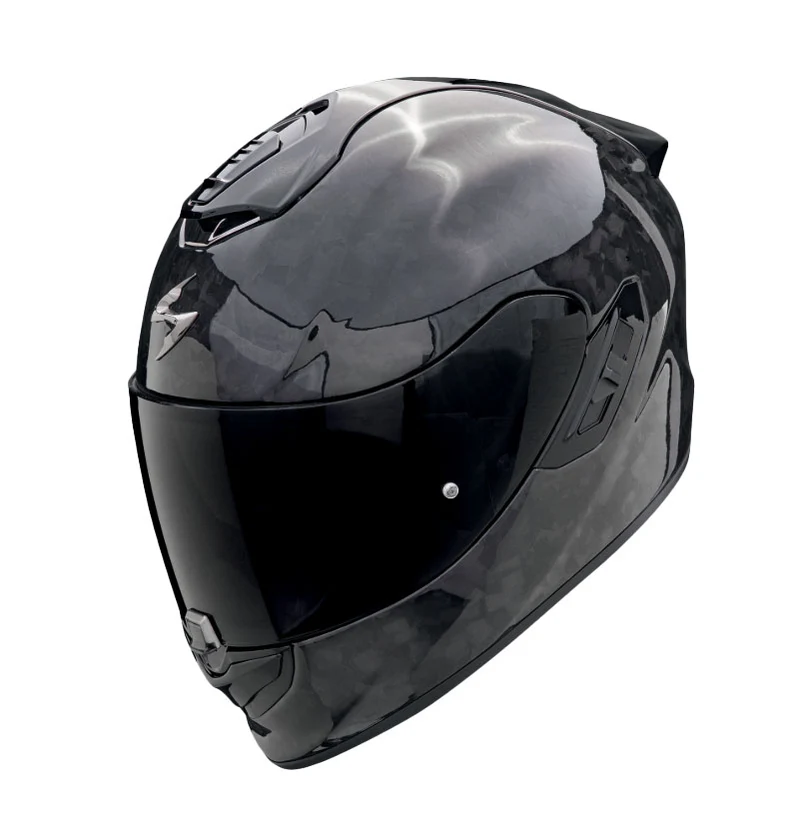 SCORPION CASCOS INTEGRALES EXO-1400 EVO II ONYX CARBON AIR SOLID NEGRO