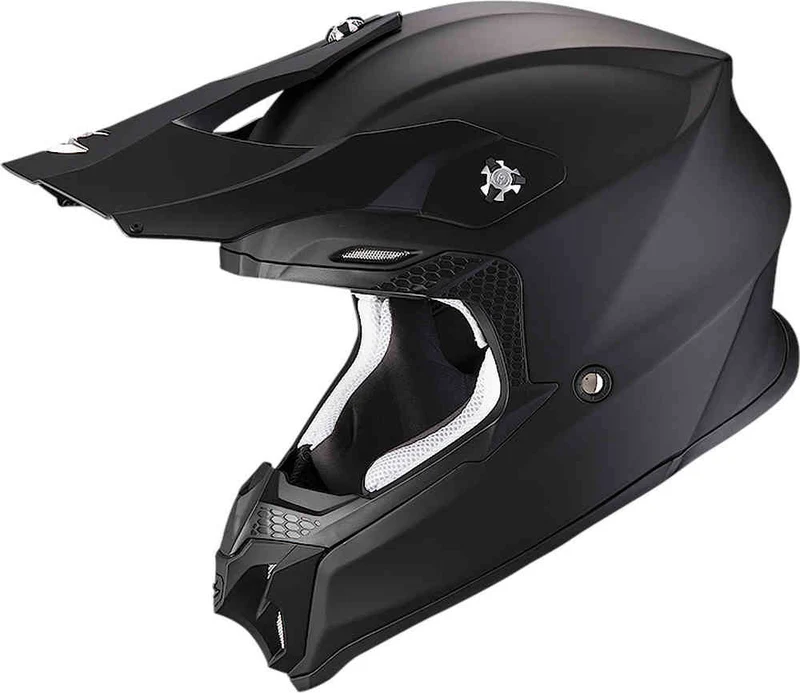 SCORPION VX 16 EVO AIR SOLID Motocross Casco Matte Negro