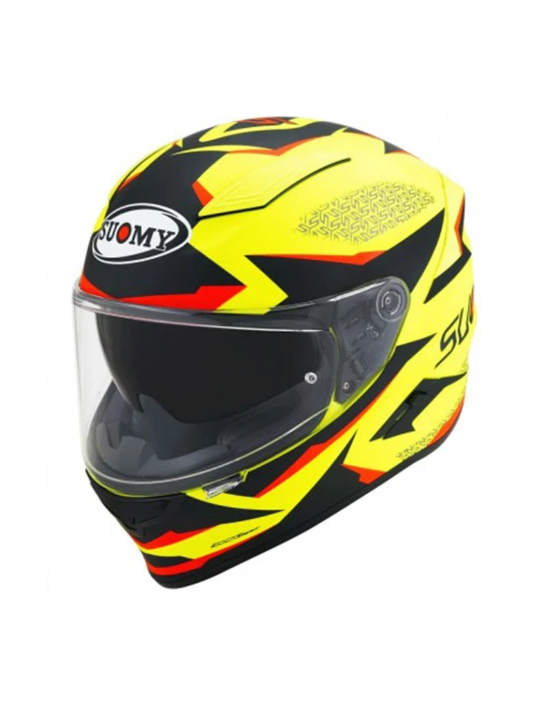 SUOMY-CASCOS SPEEDSTAR LUMINESCENCE MATT YELLOW FLUO