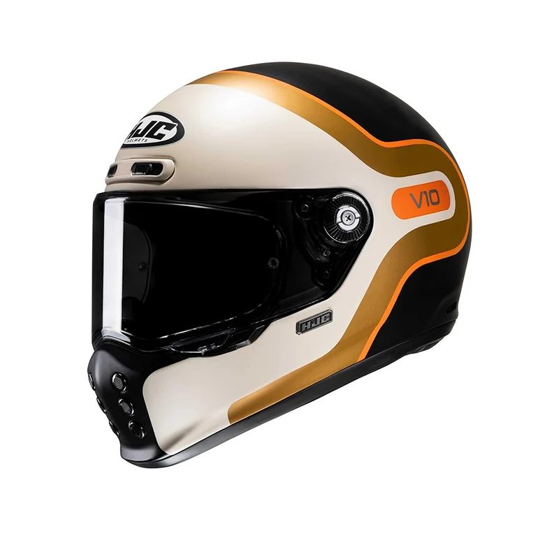 HJC V10 GRAPE MC7SF carreras para moto integral Casco