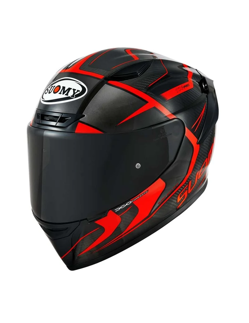 SUOMY-CASCOS TX-PRO ADVANCE RED FLUO