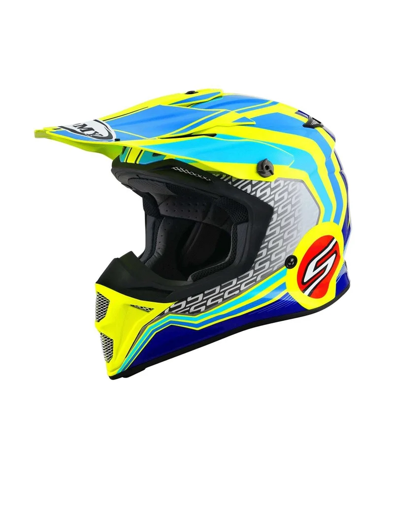 SUOMY-CASCOS MX SPEED PRO FORWARD BLUE/YELLOW