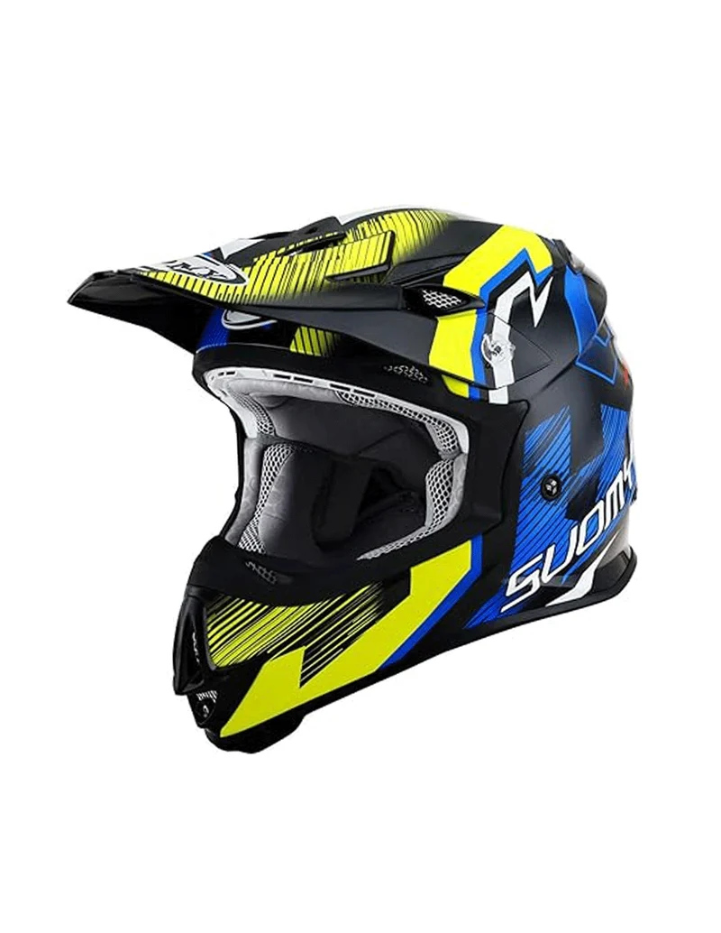 SUOMY-CASCOS MR JUMP UNLEASHED BLUE/RED