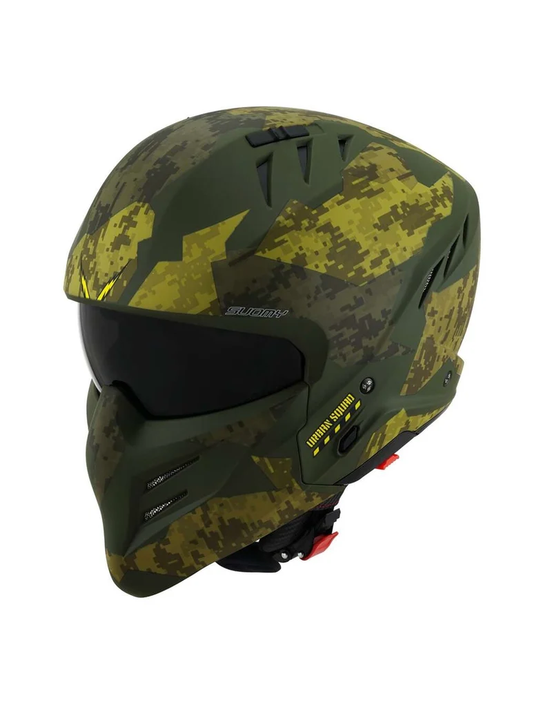 SUOMY-CASCOS ARMOR URBAN SQUAD CAMOUPLANOE MATT ARMY GREEN