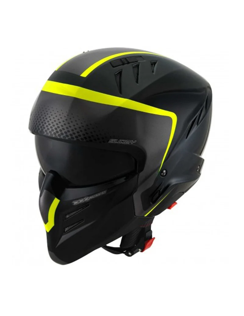 SUOMY-CASCOS ARMOR CREW BLACK/YELLOW