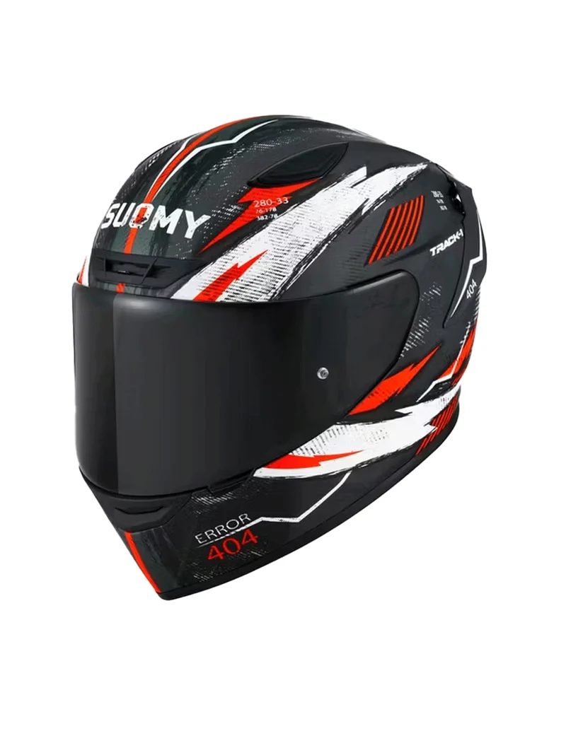 SUOMY-CASCOS TRACK-1 404 MATT ANTHRACITE E06