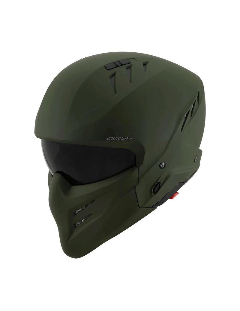 SUOMY-CASCOS ARMOR PLAIN MATT ARMY GREEN E06