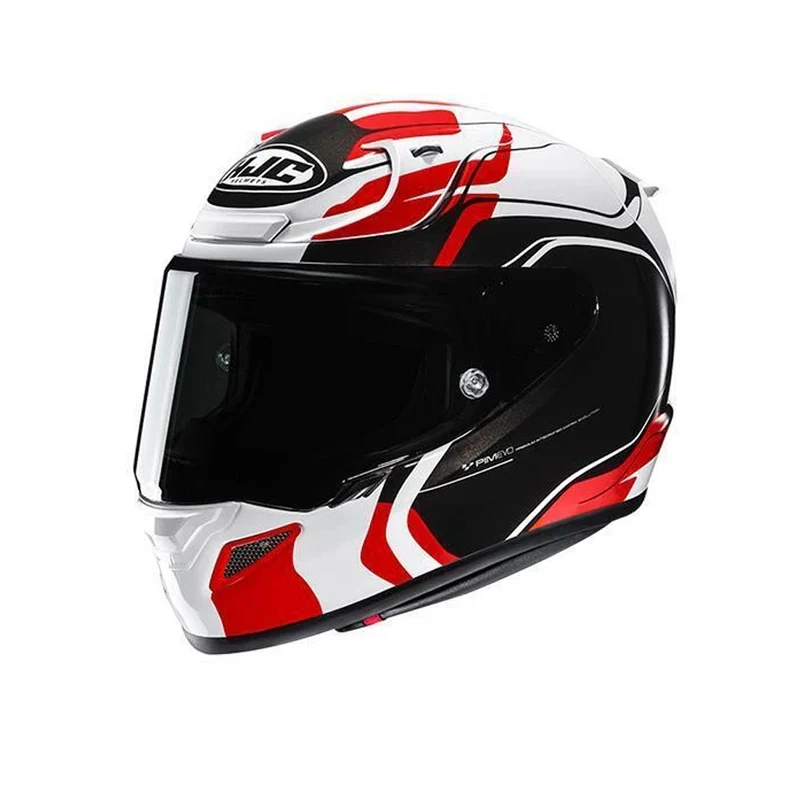 HJC RPHA 12 LAWIN MC1 Moto Racing Casco Integral Blanco Rojo