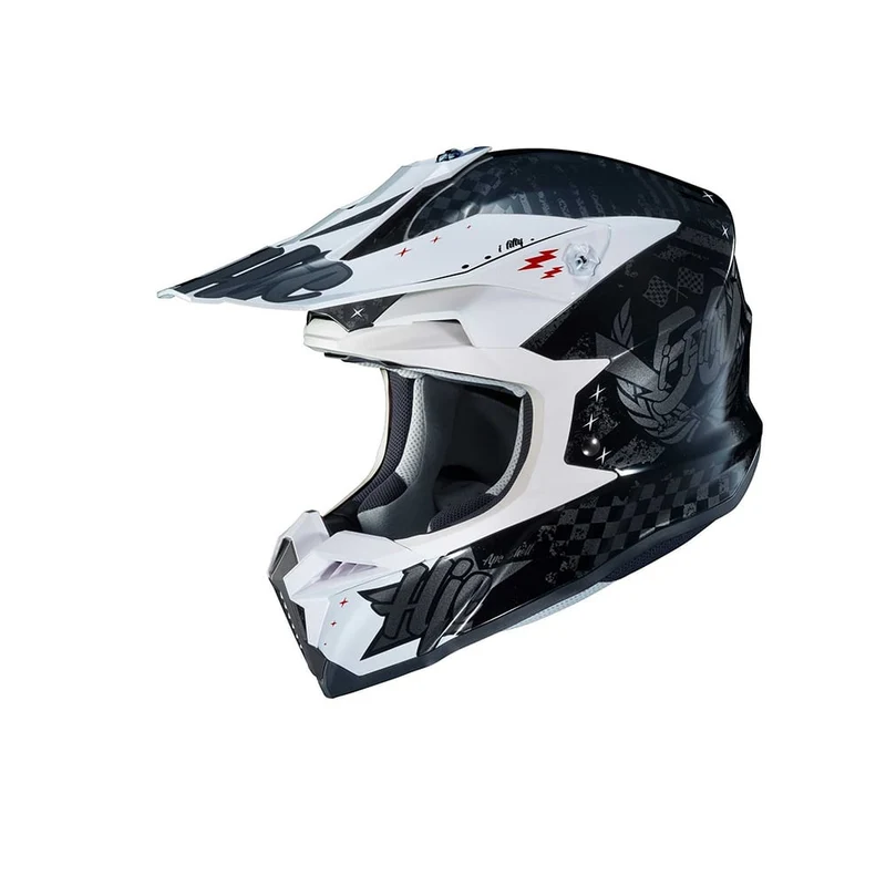 HJC i50 Atrax MC5 Cross Enduro Casco integral deportivo motos carreras
