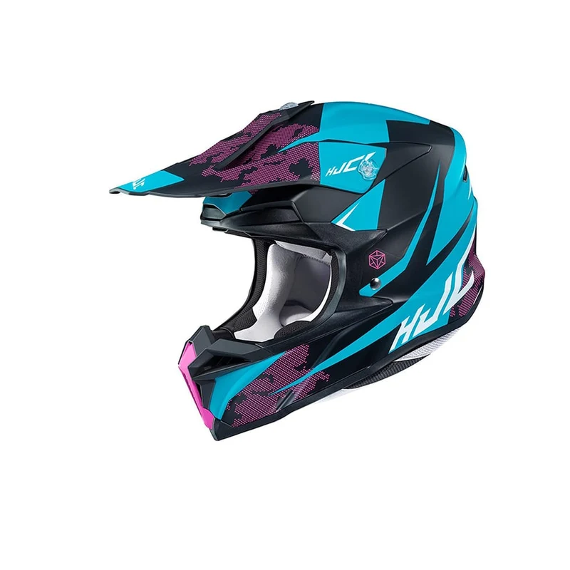HJC i50 Tona MC2SF negro azul motocross enduro Casco