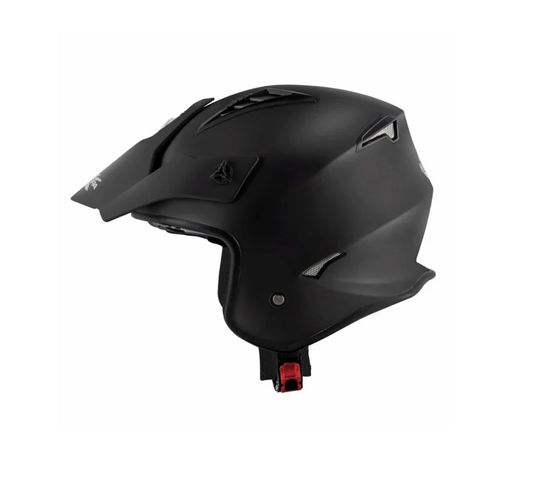 KAPPA KV45 Trial Basic Clásico Jet Casco Ligero Negro Mate