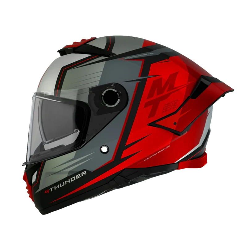 MT THUNDER 4 SV PENTAL INTEGRAL PARA MOTOCICLISTA DEPORTIVO CASCO DE MOTO B5 MATE