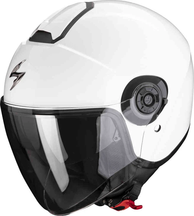 SCORPION EXO-CITY II SOLID Abierto Urbano Jet Casco Blanco