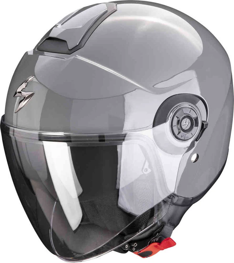 SCORPION EXO-CITY II SOLID Abierto Urbano Jet Casco Gris Cemento