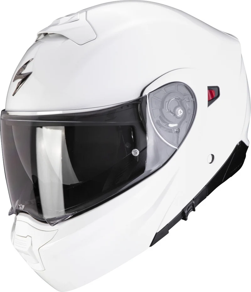 SCORPION EXO 930 EVO SOLID INTEGRAL ABATIBLE MOTOCICLETA CASCO BLANCO