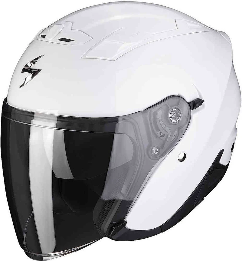 SCORPION EXO 230 SOLID Abierto Casco Blanco