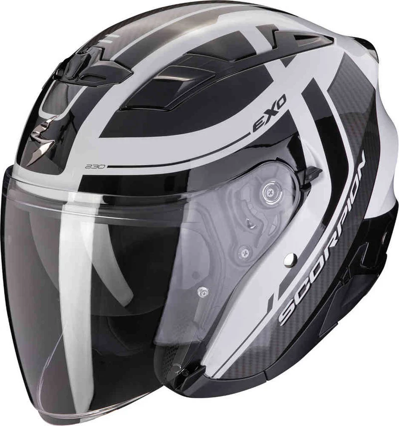 SCORPION EXO 230 PUL Abierto Casco Gris Negro