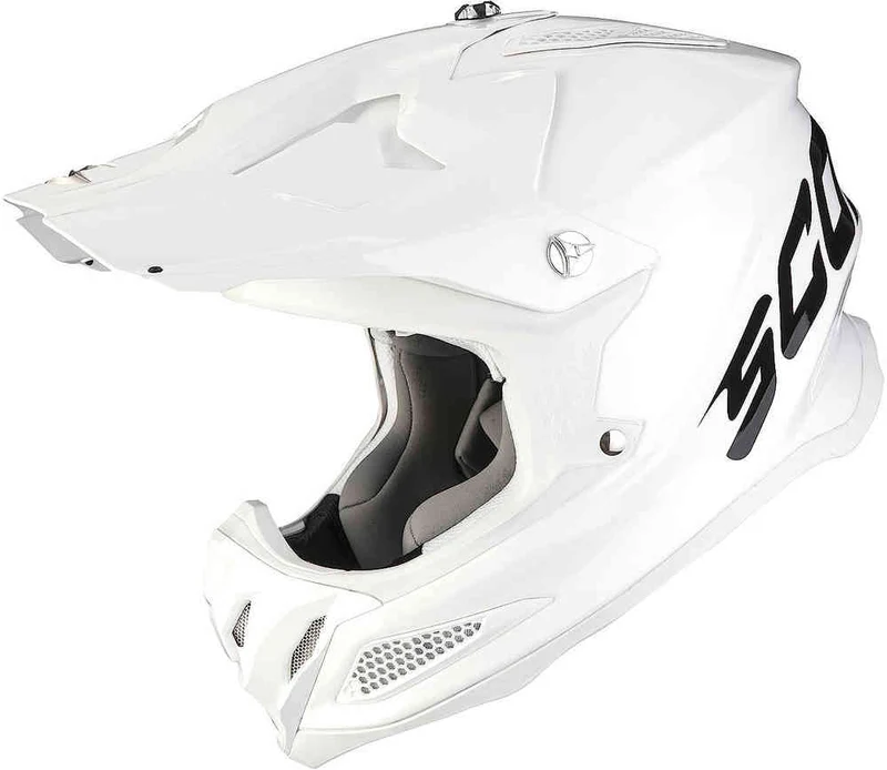SCORPION VX 22 AIR SOLID Enduro Casco Blanco