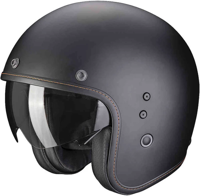 SCORPION BELFAST EVO SOLID Abierto Casco Negro mate