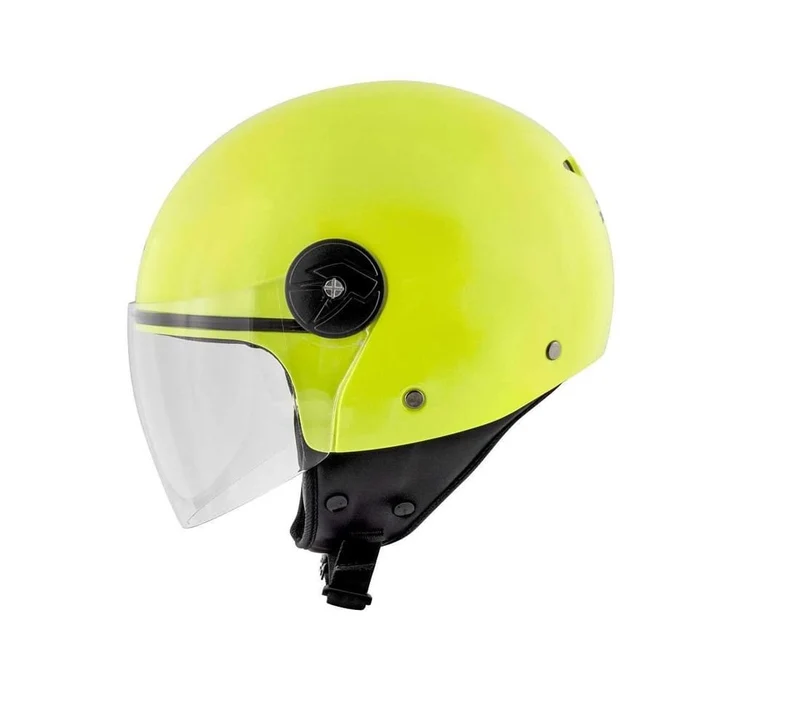 KAPPA KV40 Hawaii Moto Cara Abierta Casco Amarillo