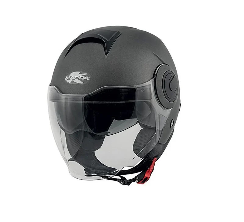 KAPPA KV37 EVO Moto On Carretera Casco Negro Titanio
