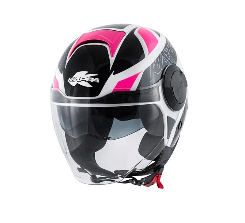 KAPPA KV37 EVO Moto Urbano Casco Blanco Titanio