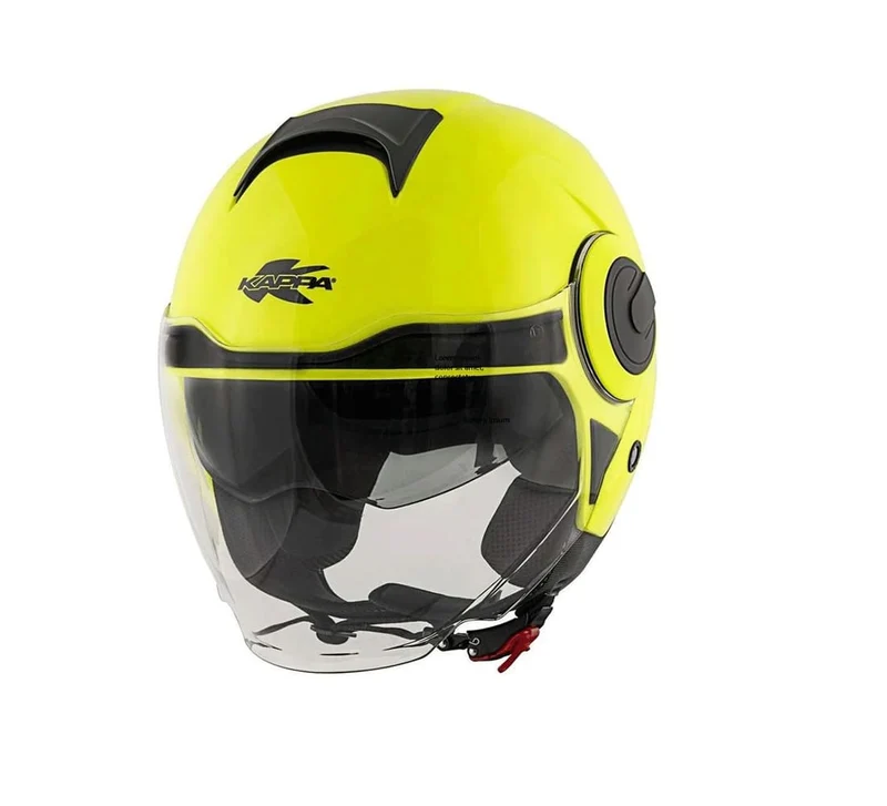 KAPPA KV37 Oregon Scooter Casco Equitación Amarillo Fluo