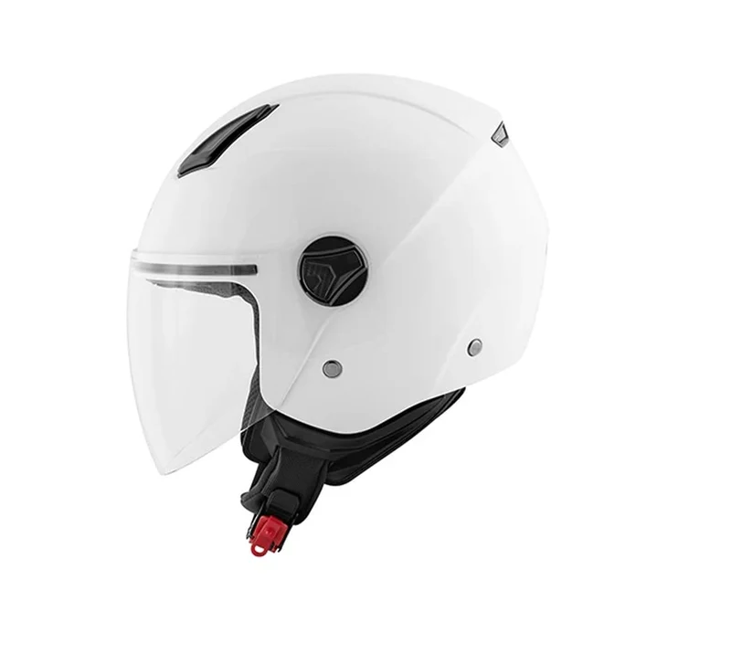 KAPPA KV28 Miami Moto Cara Abierta Casco Blanco