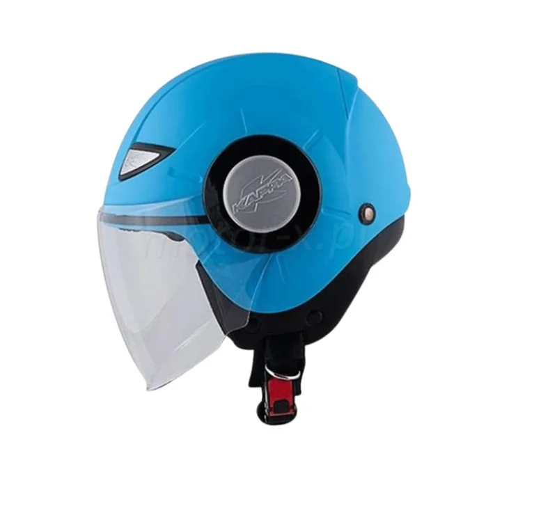 KAPPA KJ05 Júnior Moto Cara Abierta Estilo Retro Casco Azul