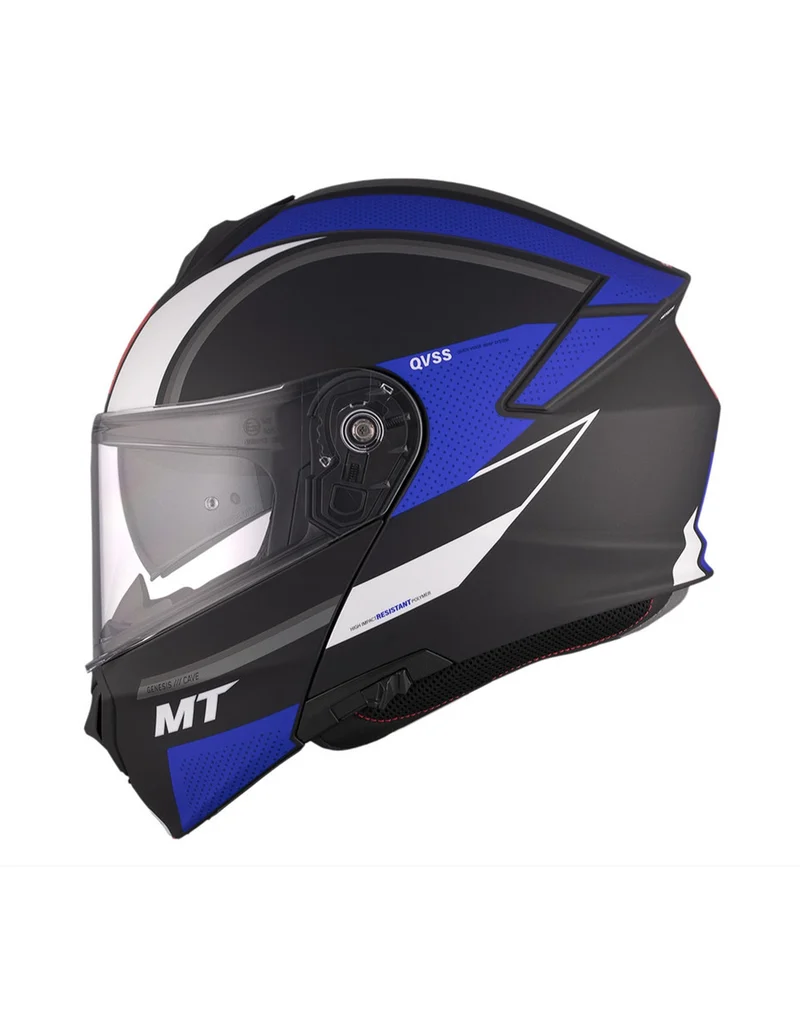 MT GENESIS SV CAVE FRONTAL ABATIBLE MODULAR CASCO DE MOTO A7 MATE