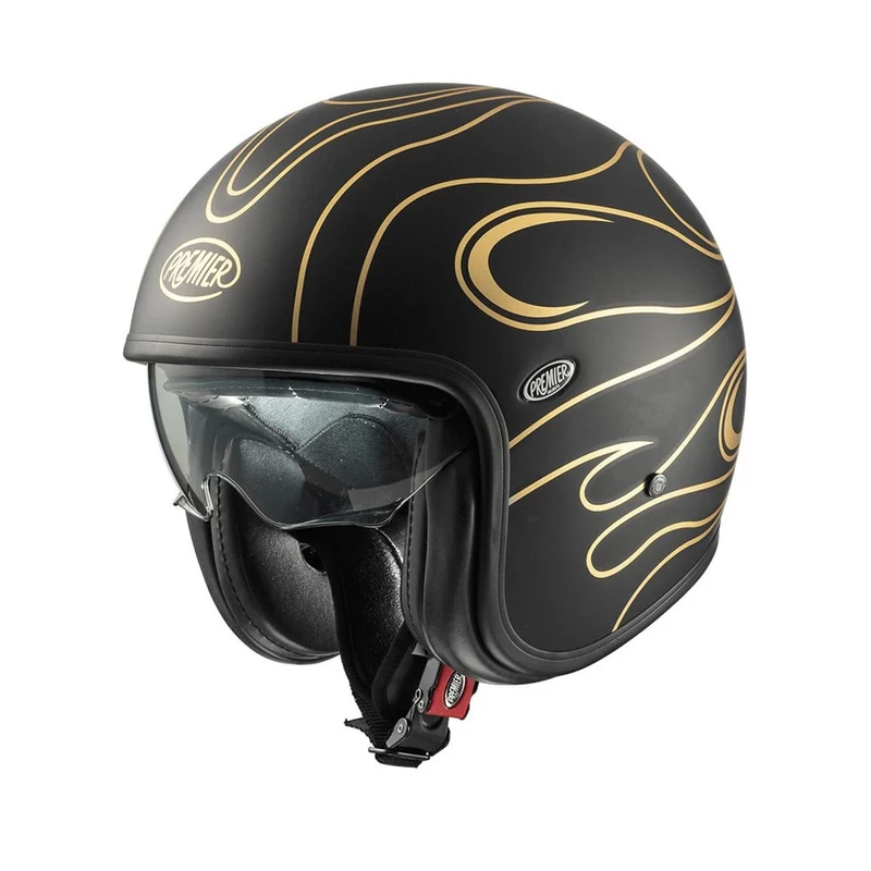 PREMIER VINTAGE FR CROMADO DORADO BM CASCO JET MOTO