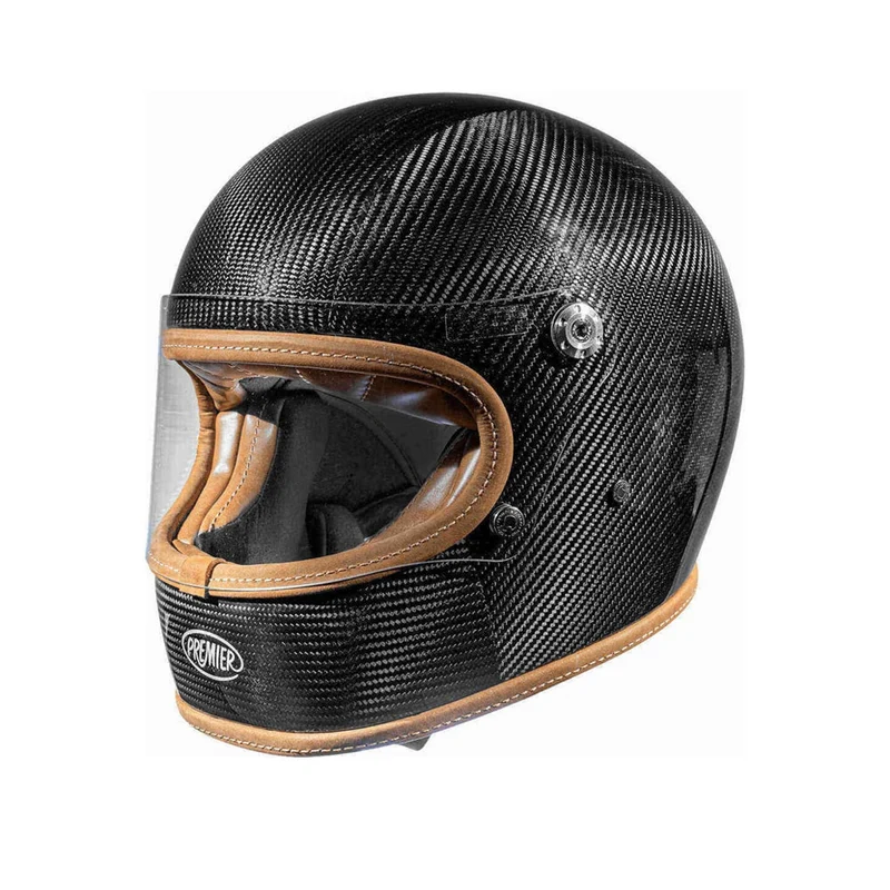 PREMIER TROPHY PLATINUM ED.CARBON CASCO INTEGRAL DE MOTO