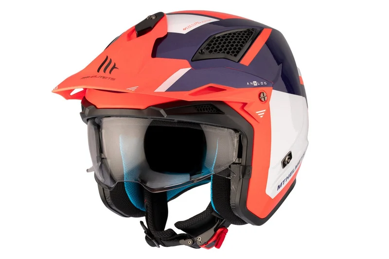 MT DISTRICT SV S ANALOG D5 DEPORTIVO ABIERTO CASCO DE MOTO