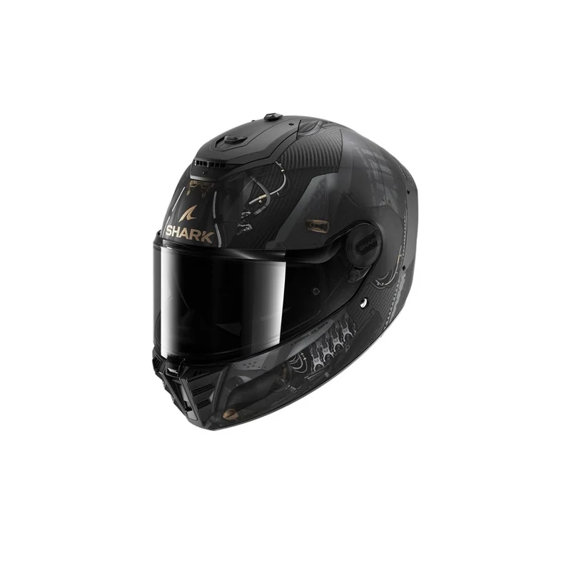 SHARK SPARTAN RS CARBON XBOT Casco Mat Carbono Antracita Cobre