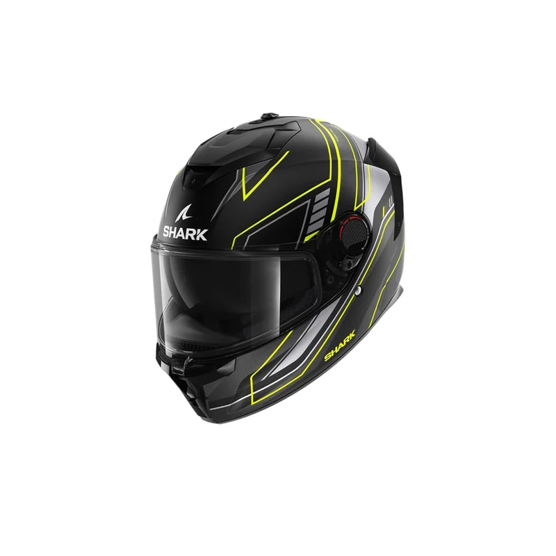 SHARK SPARTAN GT PRO TORYAN negro mate amarillo antracita Casco