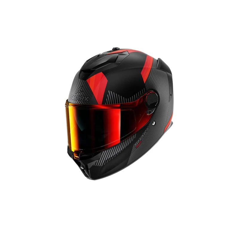 SHARK SPARTAN GT PRO DOKHTA CARBON Mate Carbono Naranja Antracita