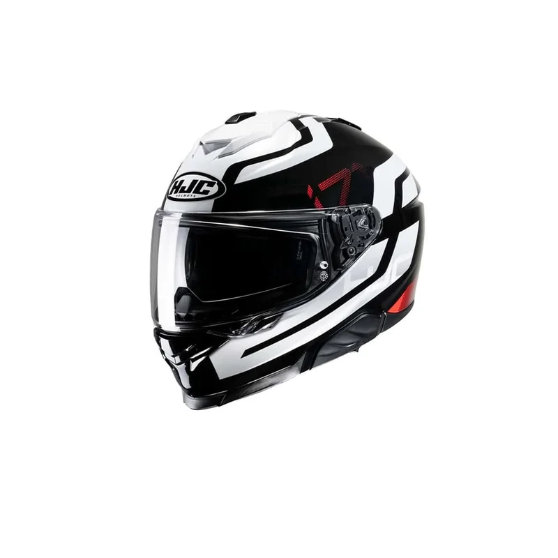 HJC I71 ENTA MC1 Moto Racing Casco Integral Blanco Negro