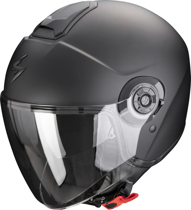 SCORPION EXO-CITY II SOLID Abierto Urbano Jet Casco Negro Mate