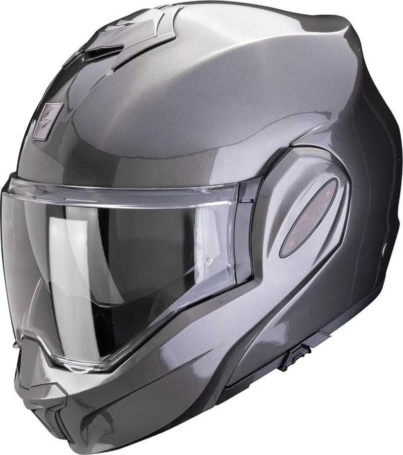 SCORPION Exo-Tech Evo Pro Solid Casco Modular Gris metal
