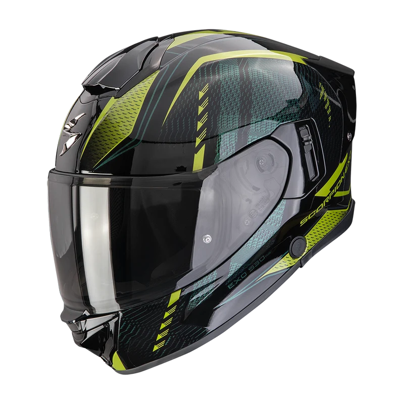 SCORPION EXO-530 AIR THERAS CASCOS INTEGRALES NEGRO VERDE
