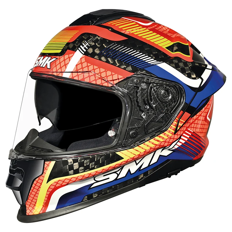 SMK TITAN CARBON RAZOR DECORADO BRILLO (GL235)