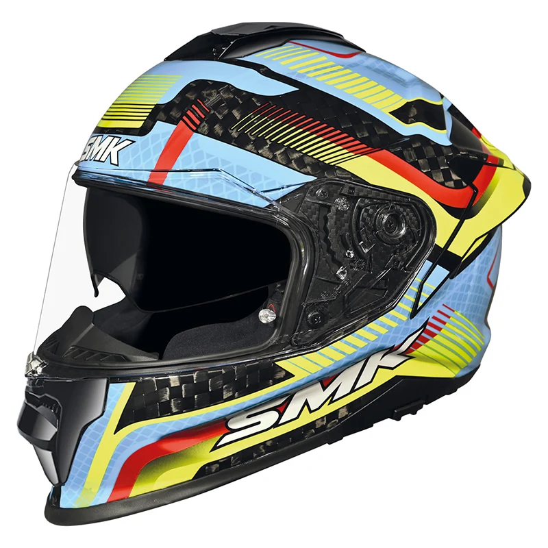 SMK TITAN CARBON RAZOR DECORADO BRILLO (GL254)