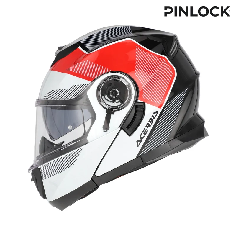 ACERBIS CASCO SEREL 2206 BLANCO ROJO